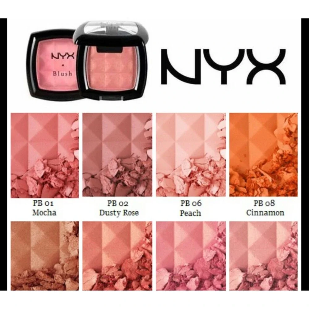 NYX Cosmetics Powder Blush 0.14oz/4g (Dusty Rose)